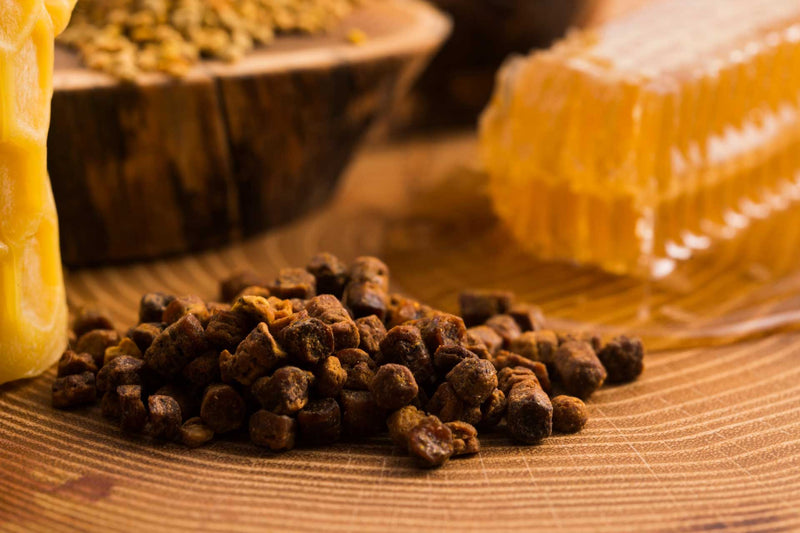 100g Perga, Bienenbrot | von Bienen fermentiert - HonigWabe